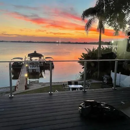 Lakefront Duplex With Pontoon Boat 3 Bed House Mount Dora Extérieur photo